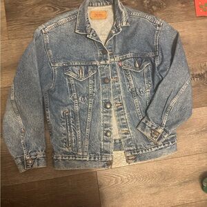 Vintage Levi’s Trucker Denim Jacket Made in USA Size L
